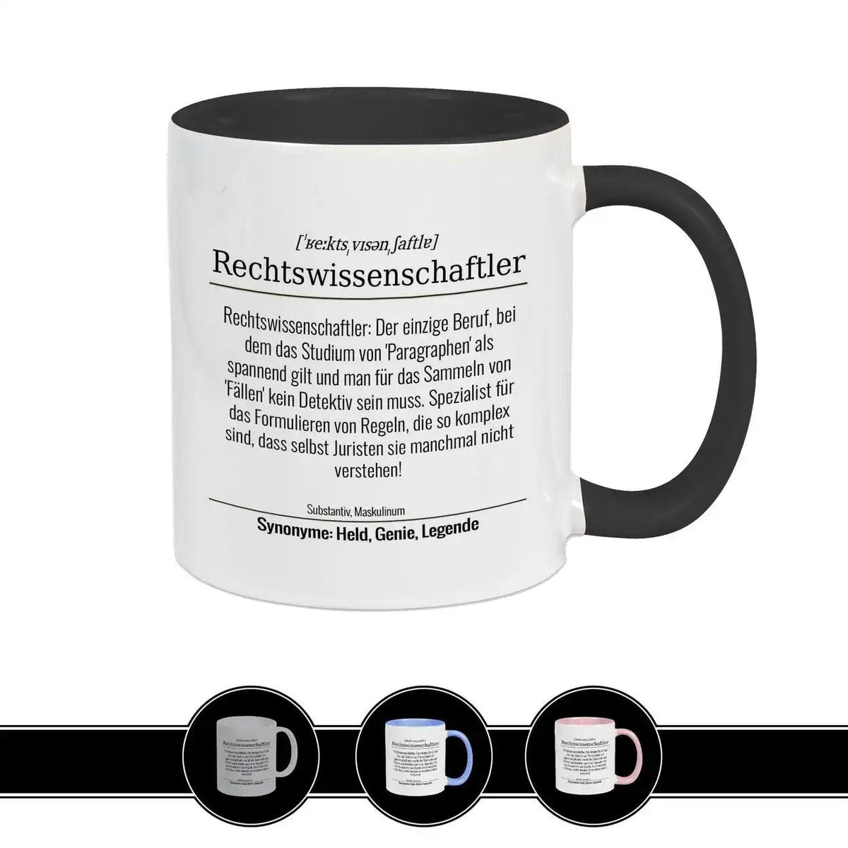 Tasse für Rechtswissenschaftler - Druckerino