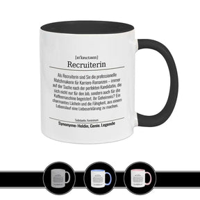 Tasse für Recruiterin - Druckerino