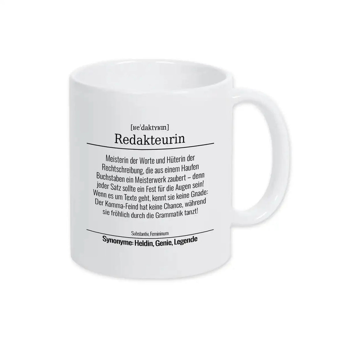 Tasse für Redakteurin - Druckerino
