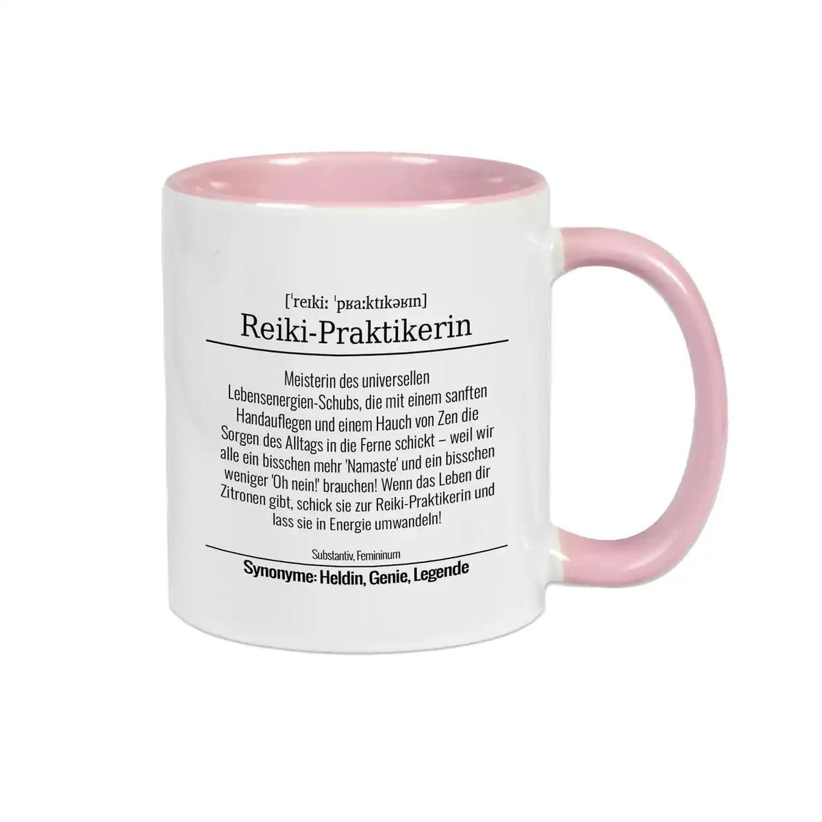 Tasse für Reiki-Praktikerin - Druckerino