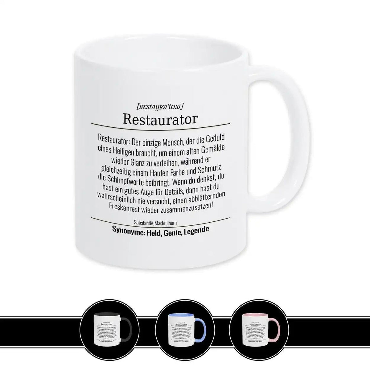 Tasse für Restaurator - Druckerino