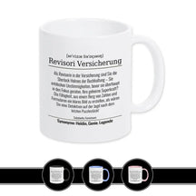Tasse für Revisori Versicherung - Druckerino
