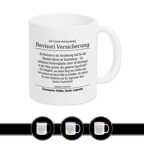 Tasse für Revisori Versicherung - Druckerino