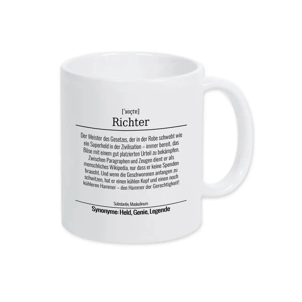 Tasse für Richter - Druckerino