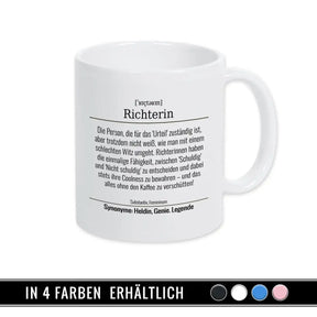 Tasse für Richterin - Druckerino