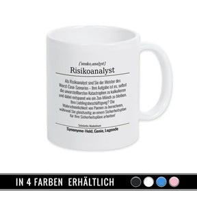 Tasse für Risikoanalyst - Druckerino