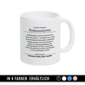 Tasse für Risikoanalystin - Druckerino