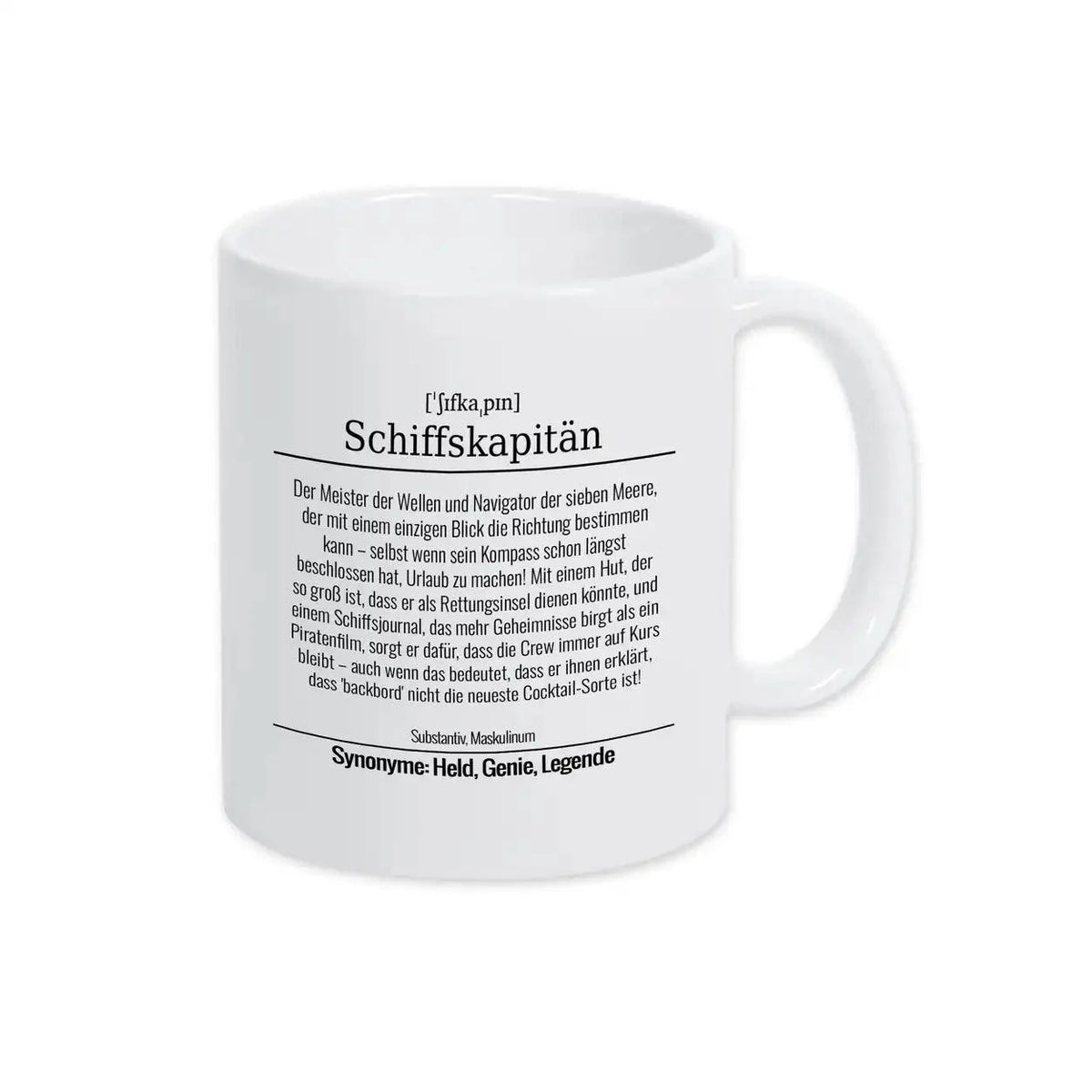 Tasse für Schiffskapitän - Druckerino