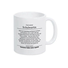 Tasse für Schulwartin - Druckerino