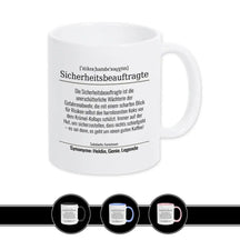 Tasse für Sicherheitsbeauftragte - Druckerino