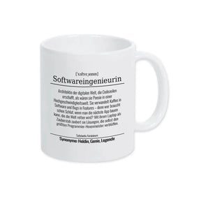 Tasse für Softwareingenieurin - Druckerino