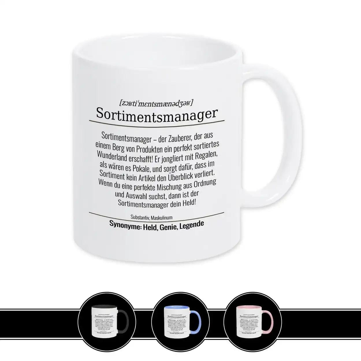 Tasse für Sortimentsmanager - Druckerino