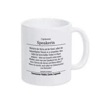 Tasse für Speakerin - Druckerino