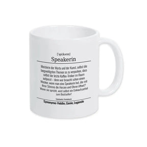 Tasse für Speakerin - Druckerino
