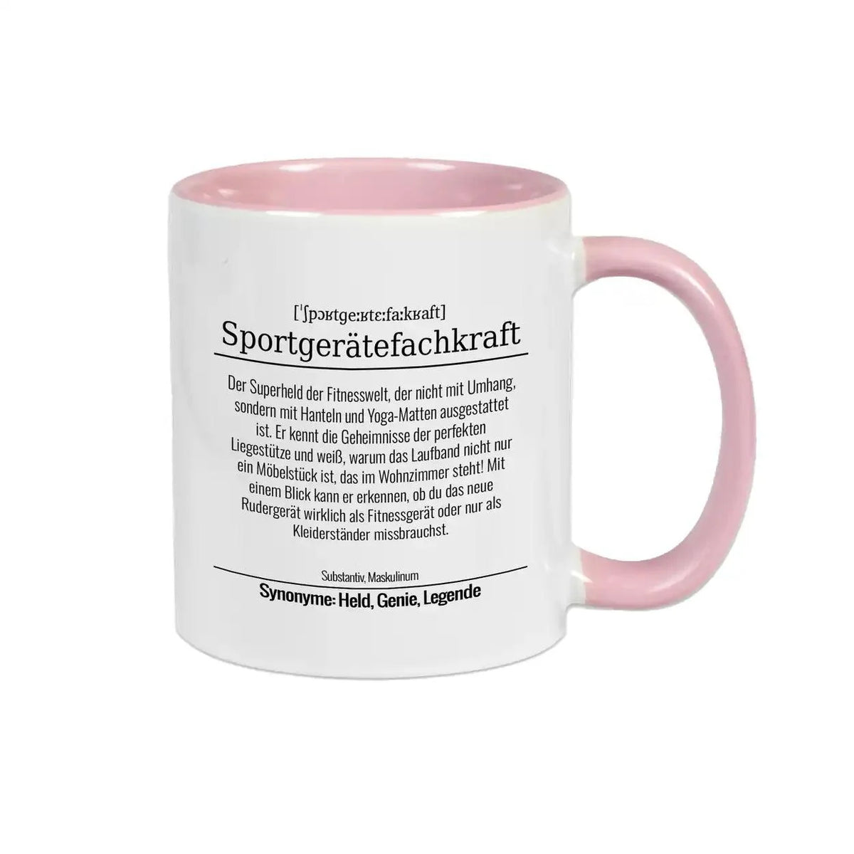 Tasse für Sportgerätefachkraft - Druckerino