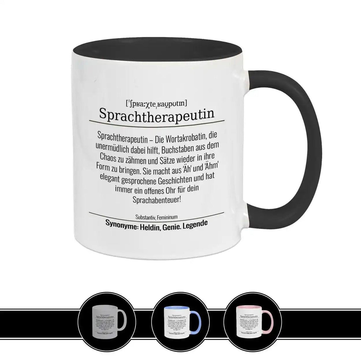 Tasse für Sprachtherapeutin - Druckerino