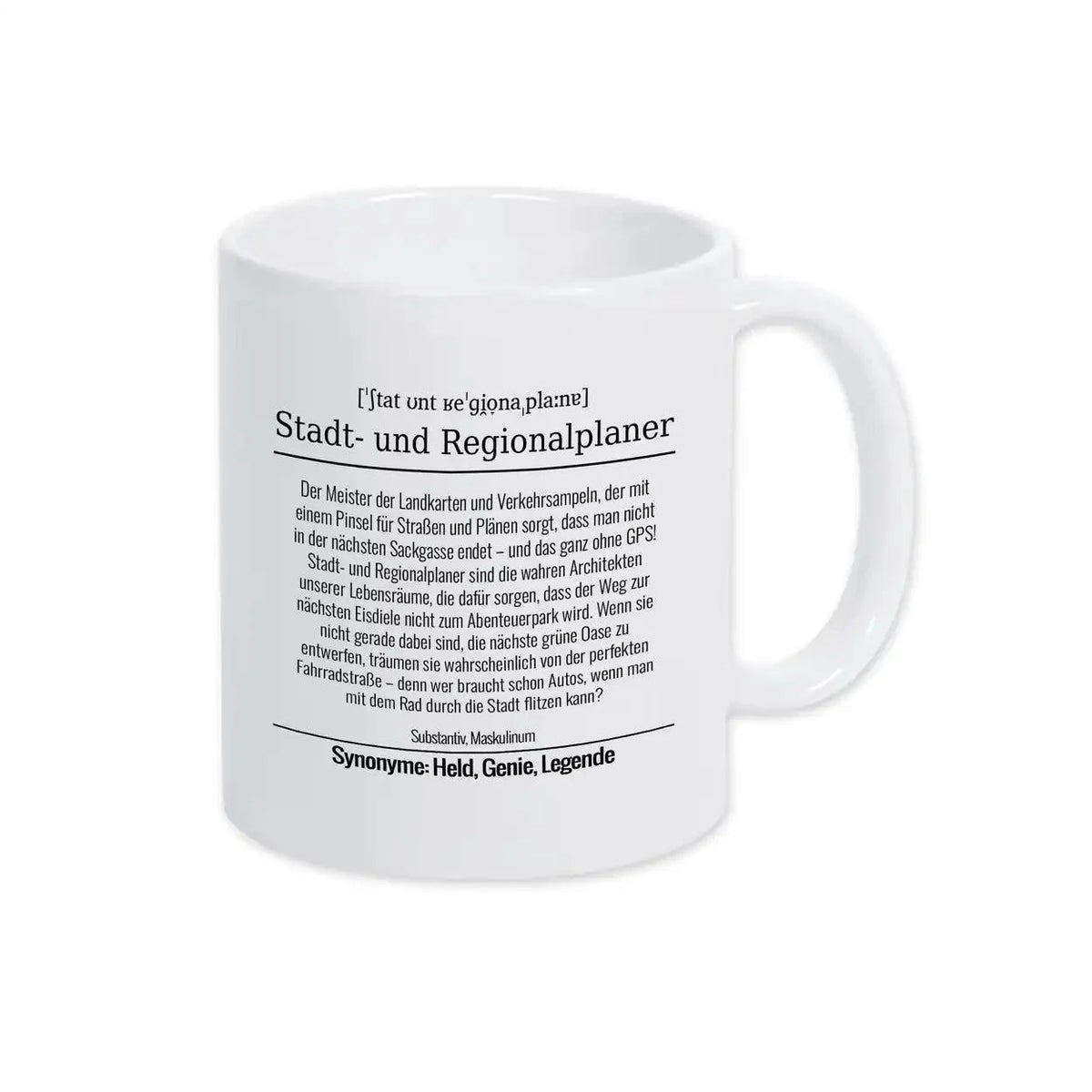 Tasse für Stadt- und Regionalplaner - Druckerino