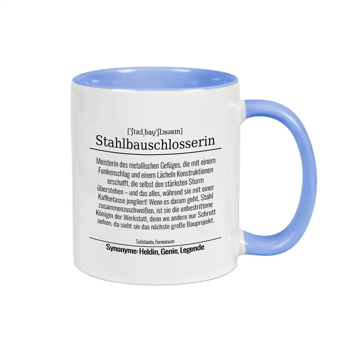 Tasse für Stahlbauschlosserin - Druckerino