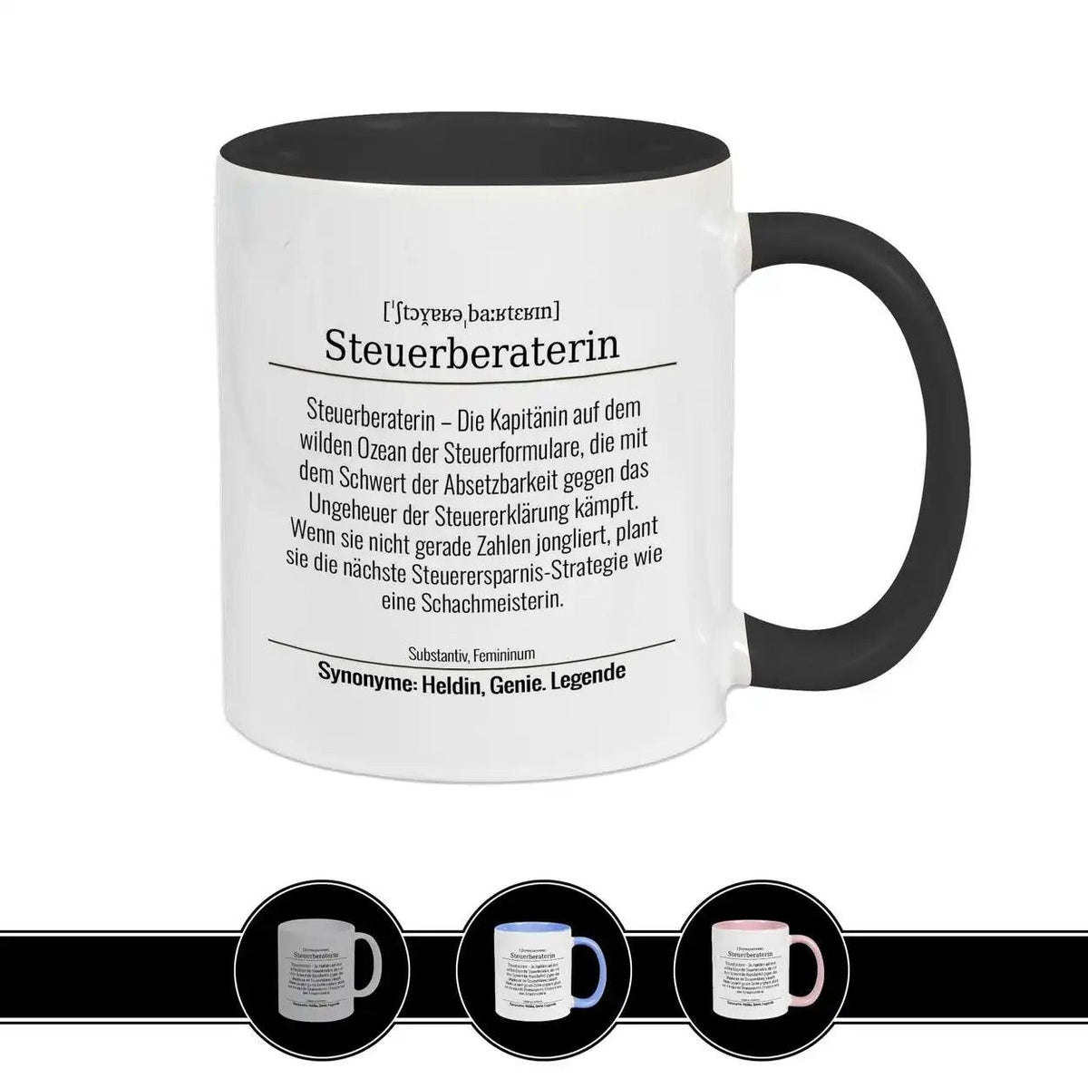 Tasse für Steuerberaterin - Druckerino