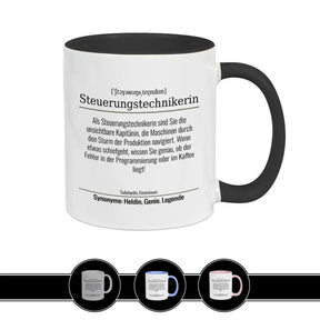 Tasse für Steuerungstechnikerin - Druckerino