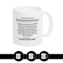 Tasse für Systemadministrator - Druckerino