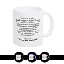 Tasse für Technische Vertrieblerin - Druckerino