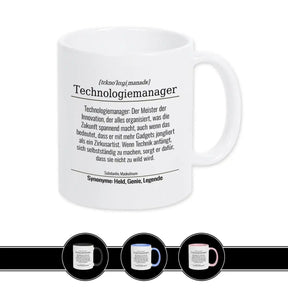 Tasse für Technologiemanager - Druckerino