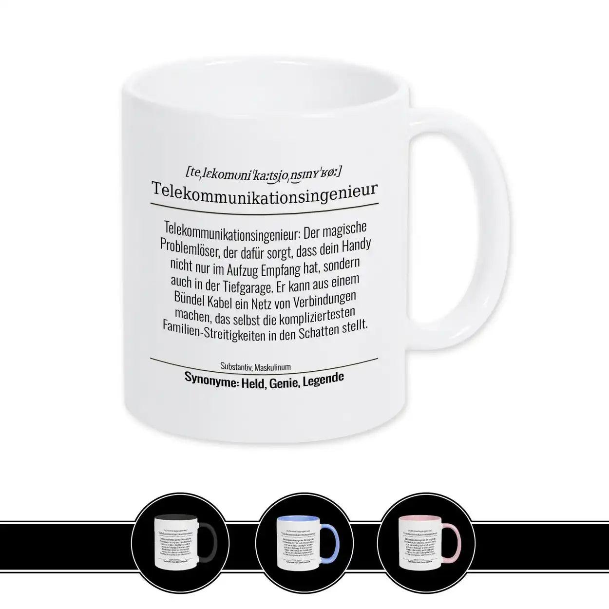 Tasse für Telekommunikationsingenieur - Druckerino