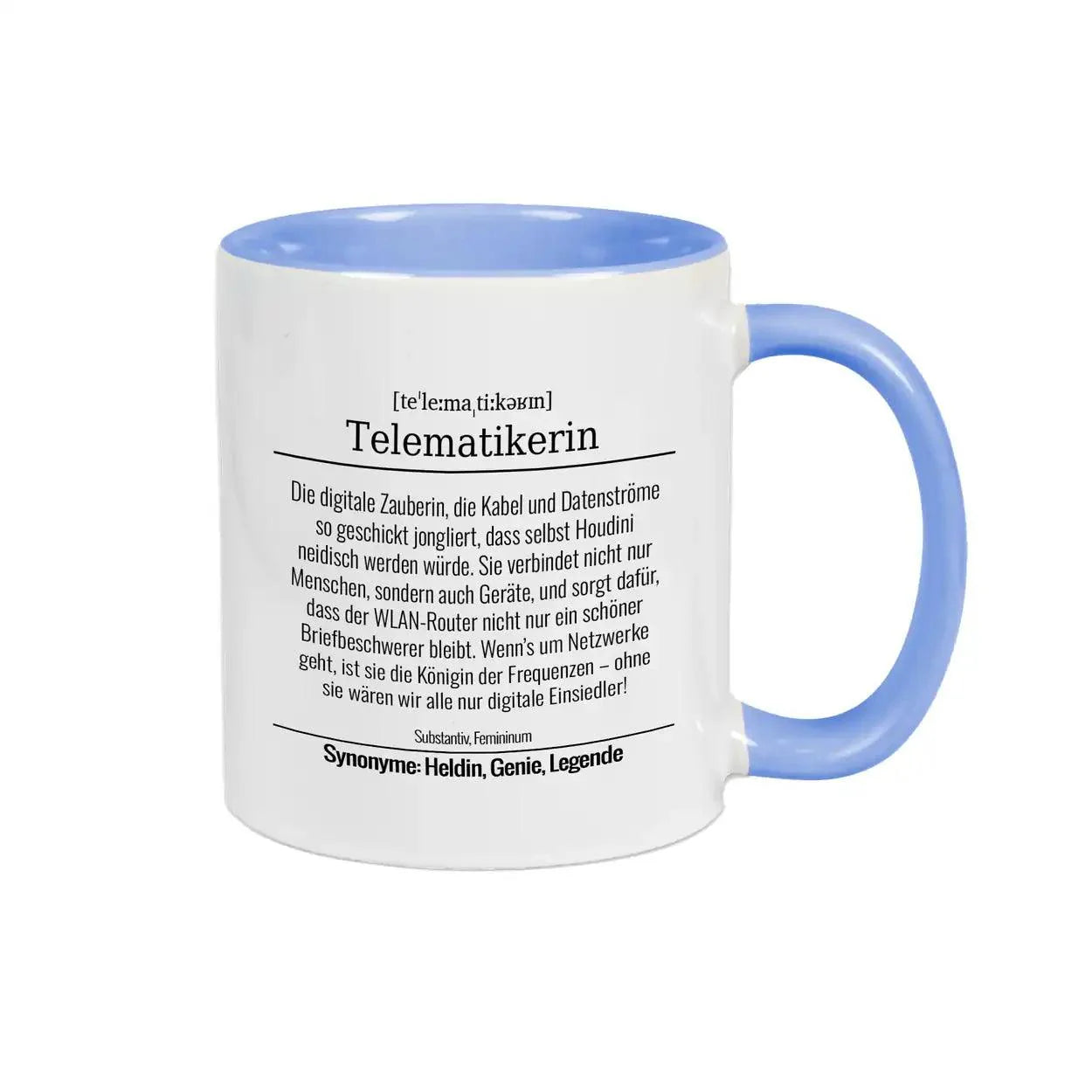 Tasse für Telematikerin - Druckerino