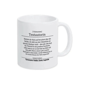 Tasse für Textautorin - Druckerino