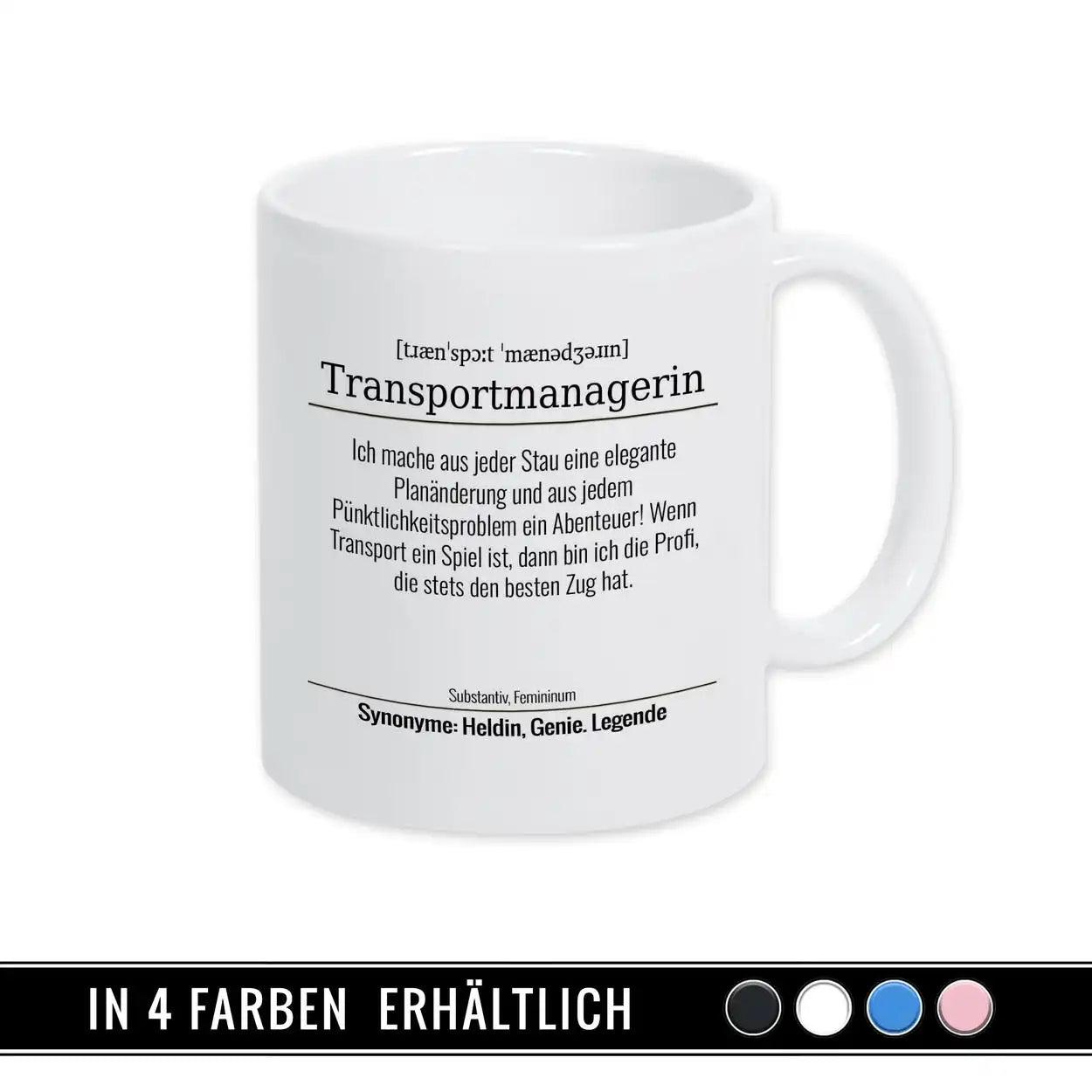 Tasse für Transportmanagerin - Druckerino