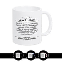 Tasse für Umweltprüferin - Druckerino