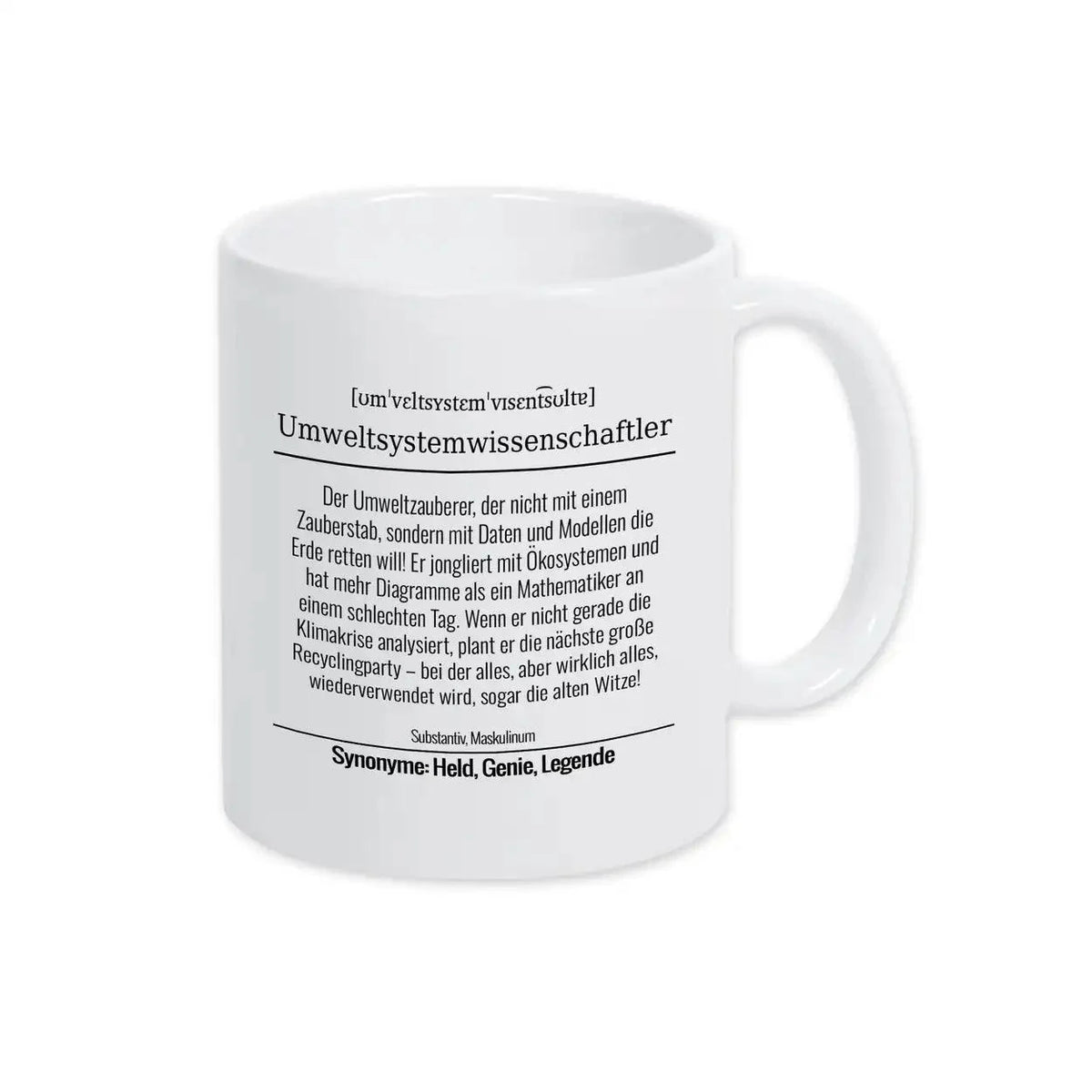 Tasse für Umweltsystemwissenschaftler - Druckerino