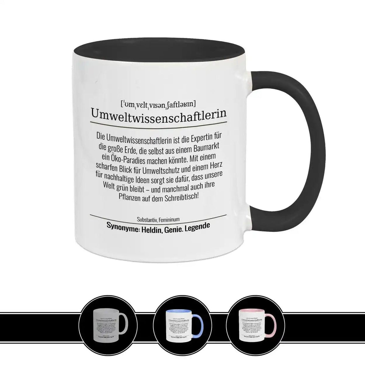 Tasse für Umweltwissenschaftlerin - Druckerino