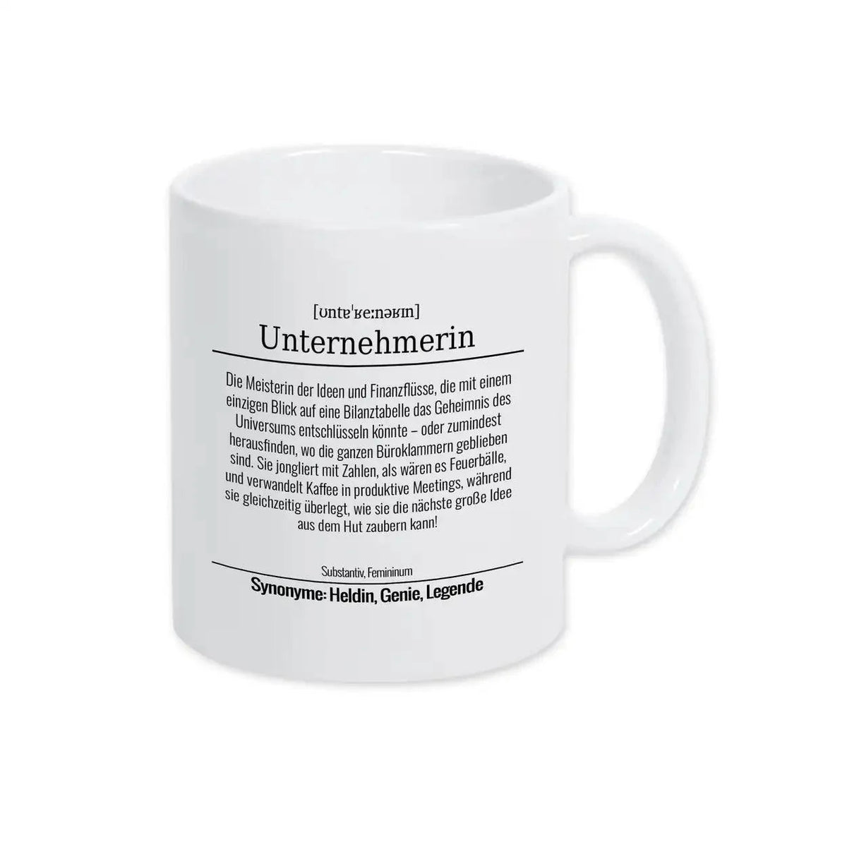 Tasse für Unternehmerin - Druckerino