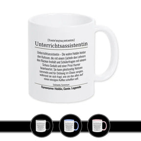 Tasse für Unterrichtsassistentin - Druckerino