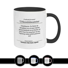 Tasse für Urkundsbeamter - Druckerino