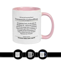 Tasse für Veranstaltungskauffrau - Druckerino