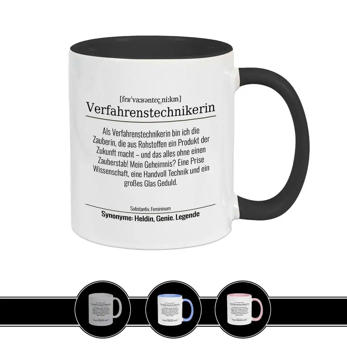 Tasse für Verfahrenstechnikerin - Druckerino