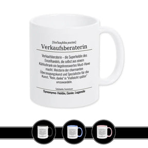 Tasse für Verkaufsberaterin - Druckerino
