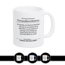 Tasse für Versandkoordinator - Druckerino
