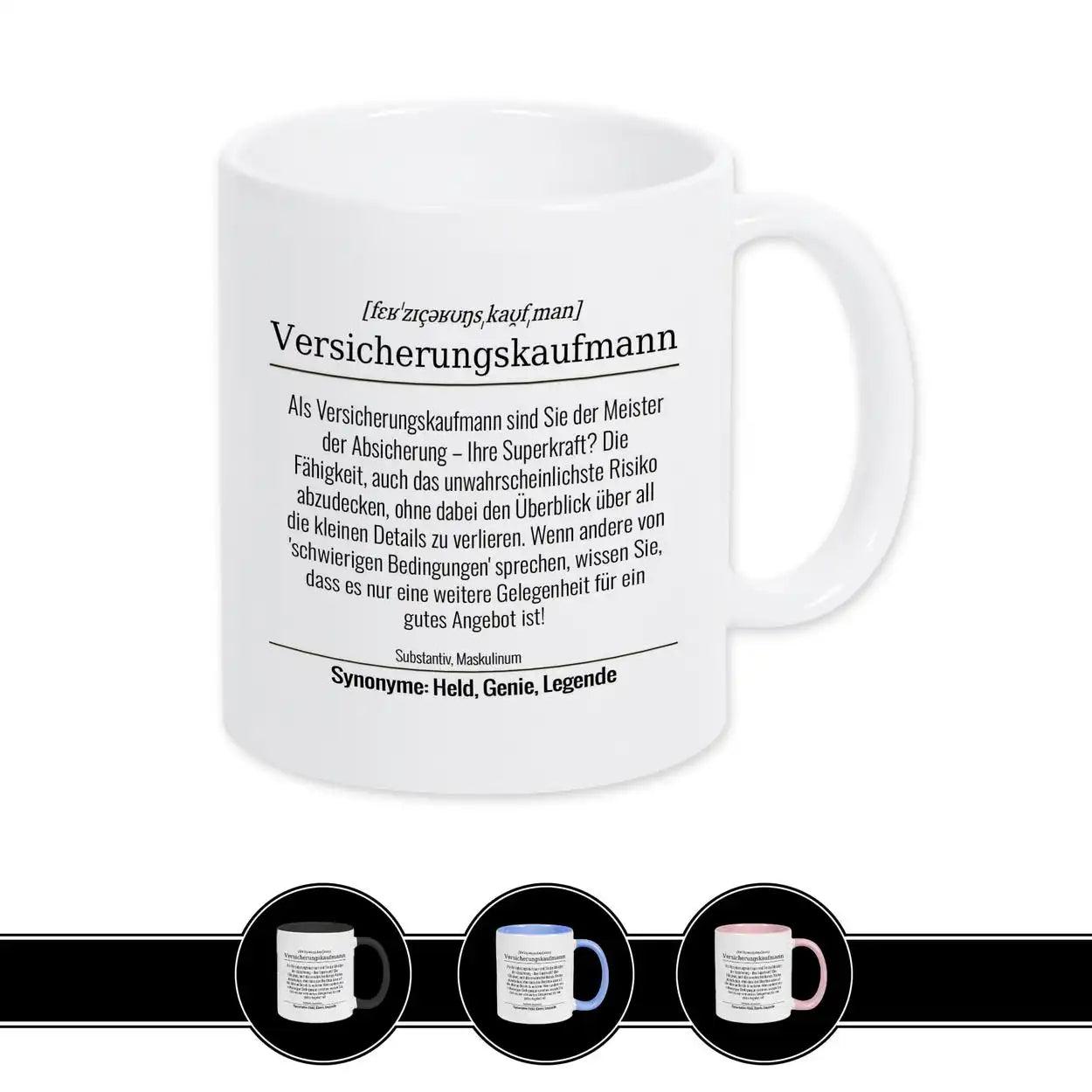 Tasse für Versicherungskaufmann - Druckerino