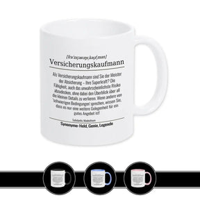 Tasse für Versicherungskaufmann - Druckerino