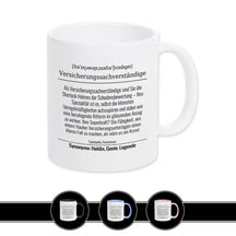 Tasse für Versicherungssachverständige - Druckerino