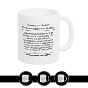 Tasse für Versicherungssachverständige - Druckerino