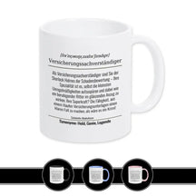 Tasse für Versicherungssachverständiger - Druckerino