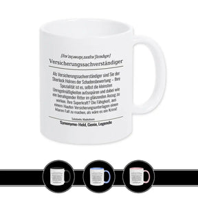 Tasse für Versicherungssachverständiger - Druckerino