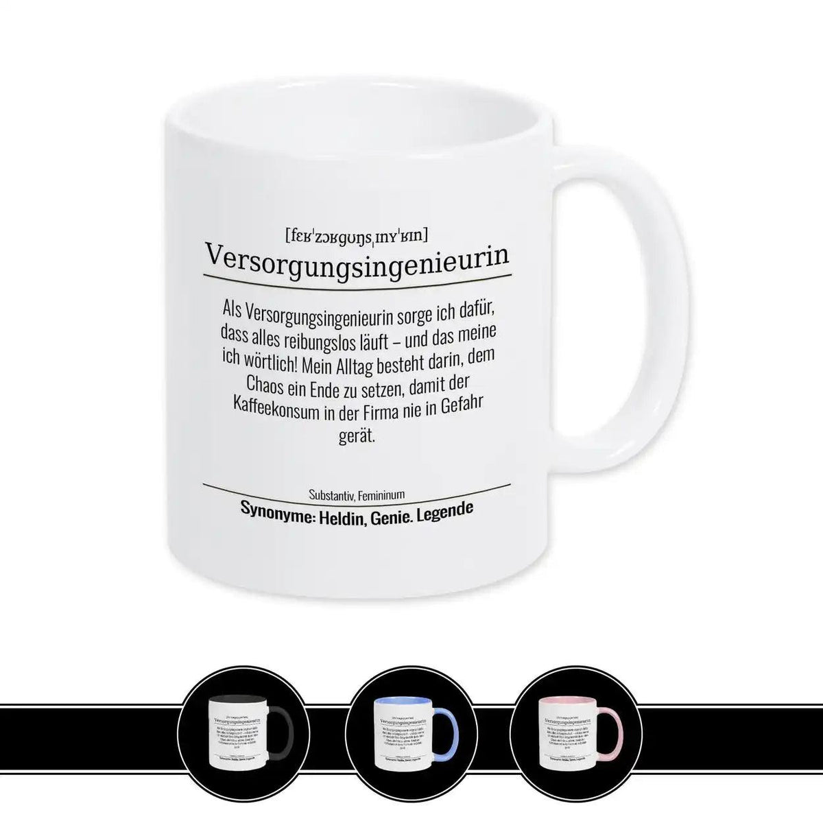 Tasse für Versorgungsingenieurin - Druckerino