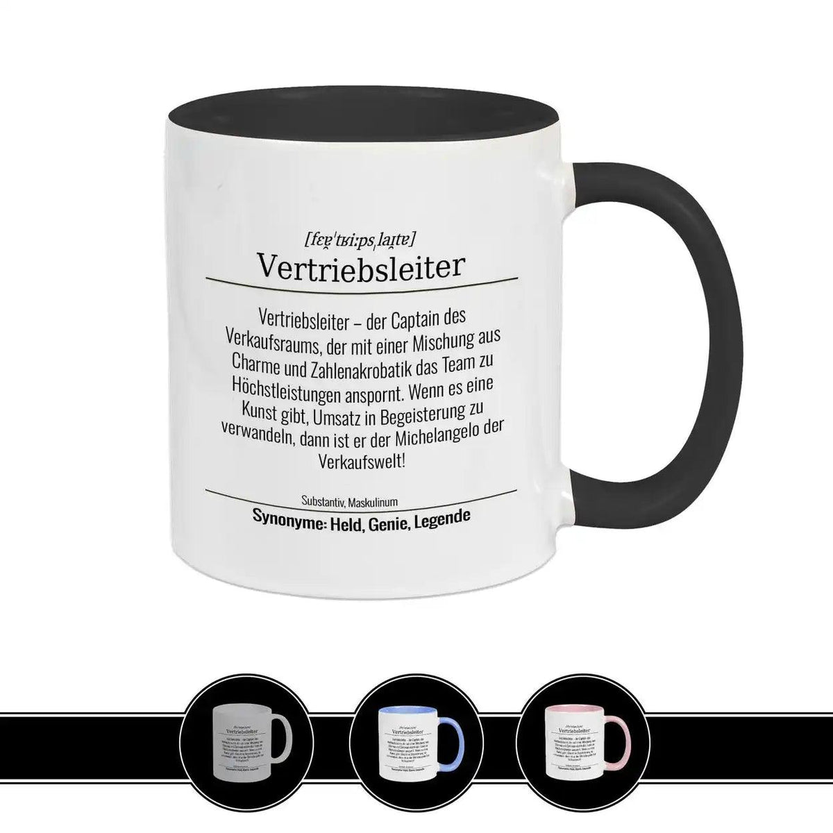 Tasse für Vertriebsleiter - Druckerino