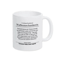 Tasse für Waffenmechanikerin - Druckerino